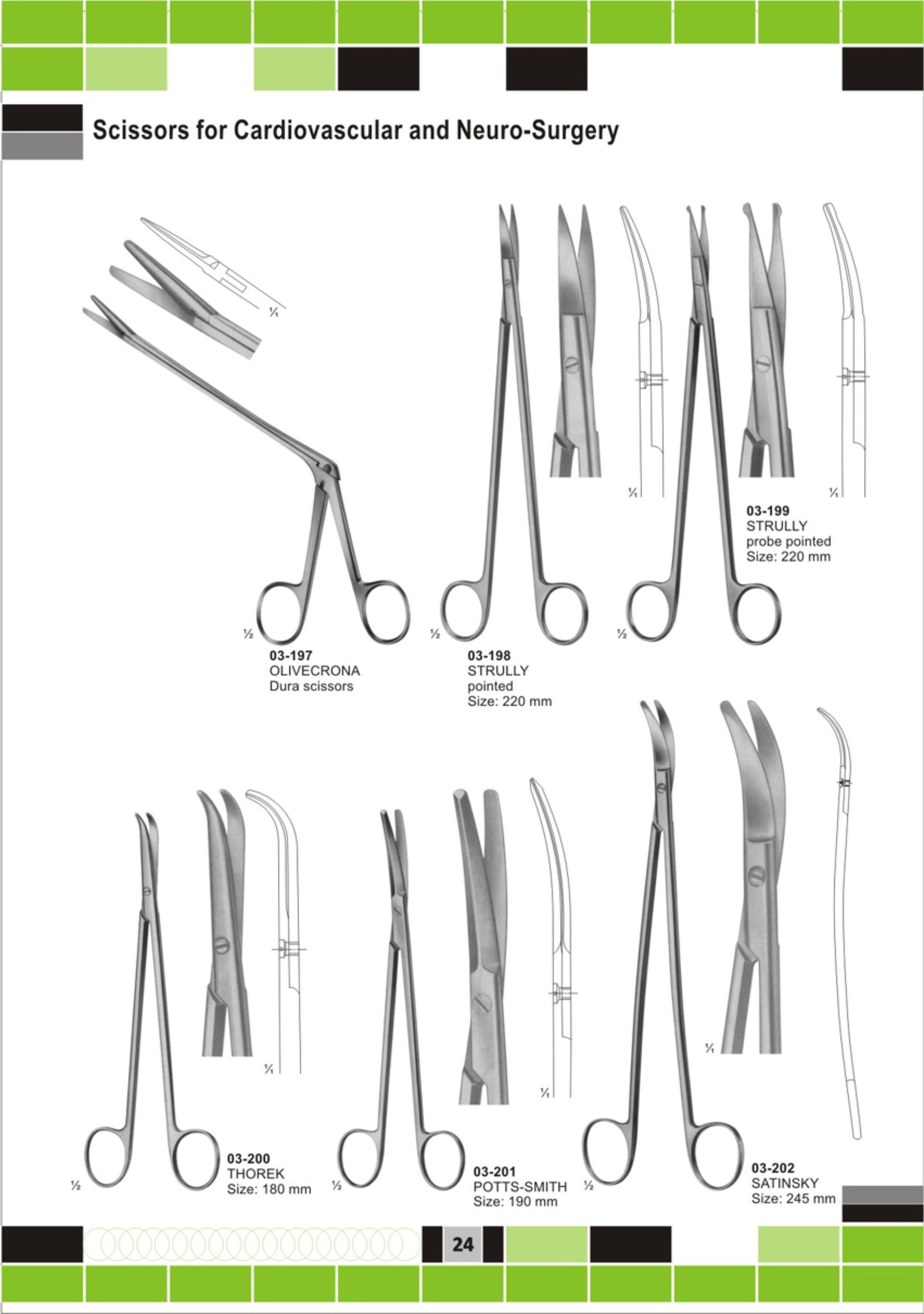 Scissors for Cardiovascular & Neuro-Surgery 5.0″