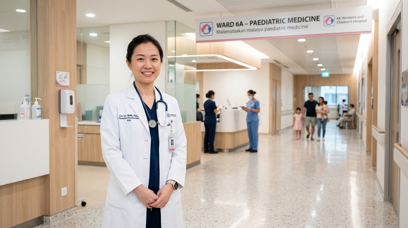 doctor standing in hospital hallway 202606030154